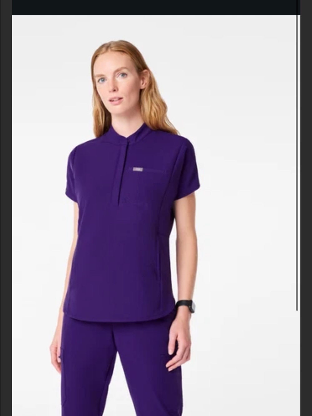 Women's FIGs- Montex top purple pulse XL